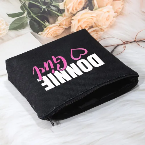 Miniatura 2 de POFULL Amante de la Música Regalo Banda de Música Mercancía Novedad Niño Grupo Cosméticos Bolsa Músi, Don chica