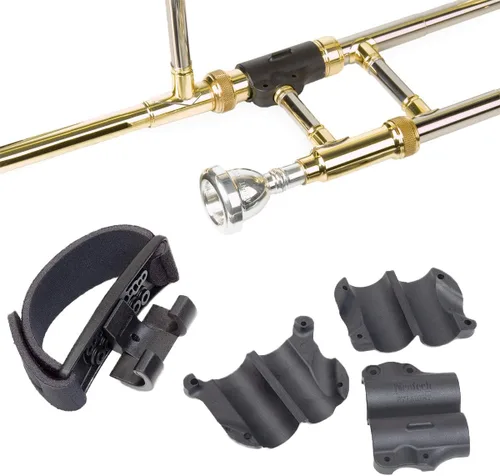 Miniatura 4 de Neotech - Agarre de mano para trombón – Soporte de mano ajustable de neopreno para trombón bajo Descanso de agarre ergonómico para comodidad
