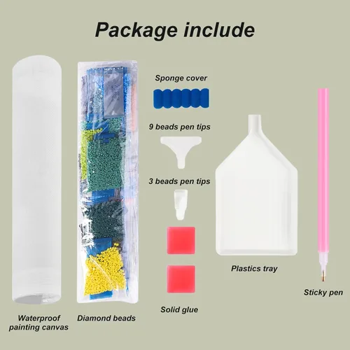 Miniatura 5 de hill froeistung Kits de Pintura de Diamantes 5D de Flores para Adultos, Arte de Diamantes en Vasos para Principiantes, Pintura de Arte de Diamantes