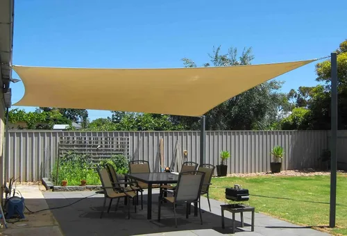 Miniatura 13 de Coconut - Toldo para patio, cubierta de tela para exteriores, toldo de tela para pérgola, patio trasero, jardín, garaje abierto Arena