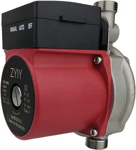 Miniatura 5 de Bomba de refuerzo automática de acero inoxidable 115 V Bomba de presión de agua caliente para el hogar, bomba de circulación de caldera de 3/4