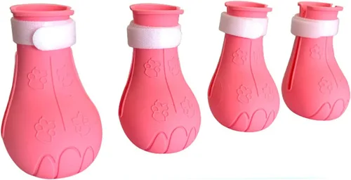 Miniatura 9 de Botas ajustables de silicona a prueba de arañazos para baño y aseo