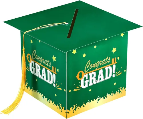 Miniatura 7 de Outus Caja de tarjetas de graduación 2026 con borla, titular de la tarjeta de felicitación para graduación, caja de regalo de graduación
