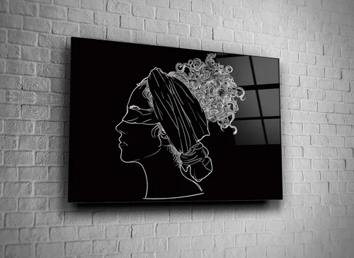 Miniatura 2 de Genericc Estatua de Femida en blanco y negro para decoración del hogar