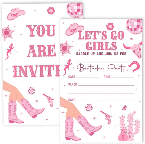 Miniatura 7 de Tarjetas de invitación para fiesta de cumpleaños, celebración de fiesta Aloha, suministros de fiesta temática de nativos americanos, regalos, 20