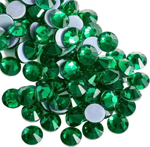 Miniatura 49 de Beadsland Hotfix - 2880 diamantes de imitación de cristal con parte trasera plana para manualidades, ropa, decoraciones de bricolaje, cristal AB