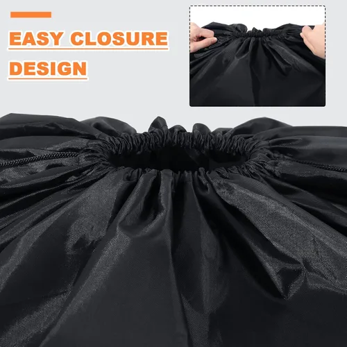 Miniatura 6 de Nuanchu 1 bolsa de lavandería extragrande de 40 x 60 pulgadas, bolsa de almacenamiento gigante reutilizable multiusos para equipaje a prueba