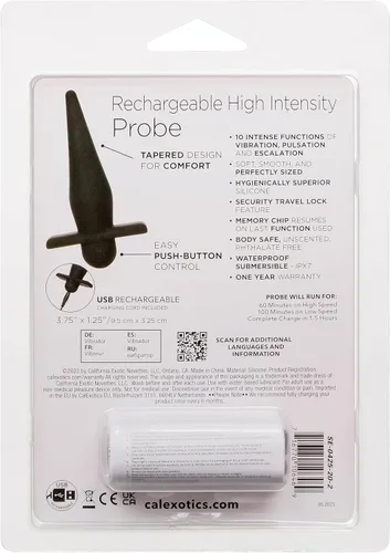 Miniatura 6 de CalExotics Sonda recargable de alta intensidad - Negro