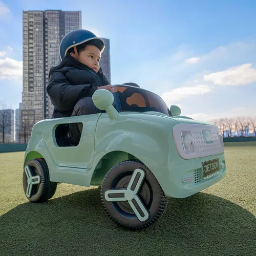 Miniatura 10 de Jetson Mako Niños Coche Eléctrico con Asistencia de Motor por Empuje, 3 Modos: Empuje, Conducción o Control Remoto, Velocidad Máxima de 3 mph