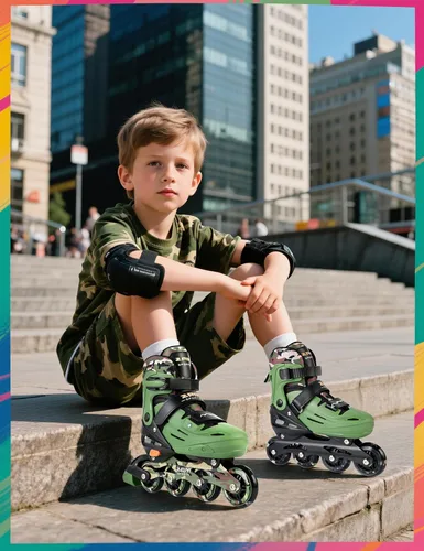Miniatura 7 de 2PM SPORTS Patines en línea para niños y niñas de edades 5-8, 8-12, 3-5, 4-8, 6-12 con ruedas que se iluminan, patines de ruedas ajustables