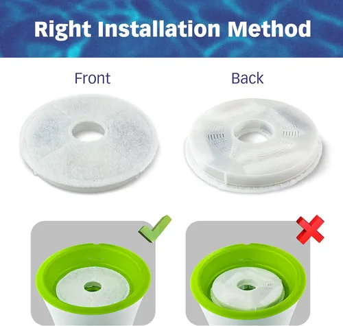 Miniatura 6 de Filtros para fuentes Catit Design Senses y fuentes Catit Flower, paquete de 6