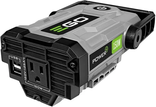 EGO POWER+ Inversor Portátil, 150W, Generador de Inversor de Potencia, Silencioso, Batería y Cargador No Incluidos - PAD1500