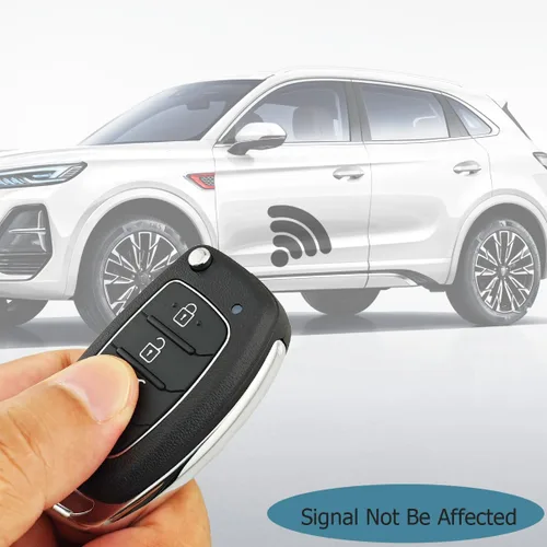 Miniatura 4 de Funda de repuesto para llavero para Hyundai Sonata Santa Fe con control remoto