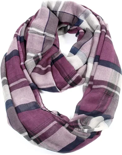 Miniatura 26 de Bufandas de moda a cuadros y cuadros Infinity de Scarfand's Tartan