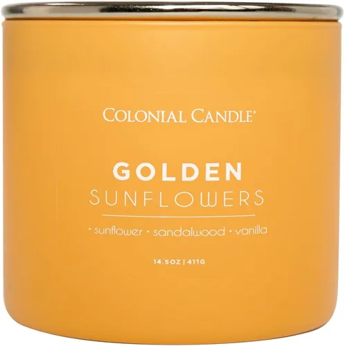 Miniatura 18 de Colonial Candle Winter Woods - Vela perfumada en frasco, colección Pop of Color, 3 mechas, verde, 14.5 onzas, hasta 60 horas de combustión