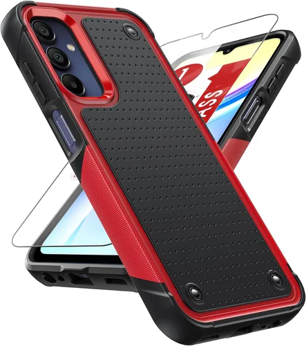 Miniatura 22 de LeYi Funda para Galaxy S21 FE-5G: Funda Samsung S21 FE con protector de pantalla, doble capa protectora de policarbonato duro y TPU suave Android