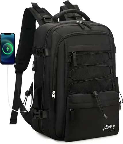 Mochila de viaje AO ALI VICTORY para mujeres y hombres, mochila para portátil de 15.6 pulgadas, mochila grande para la universidad, mochila para