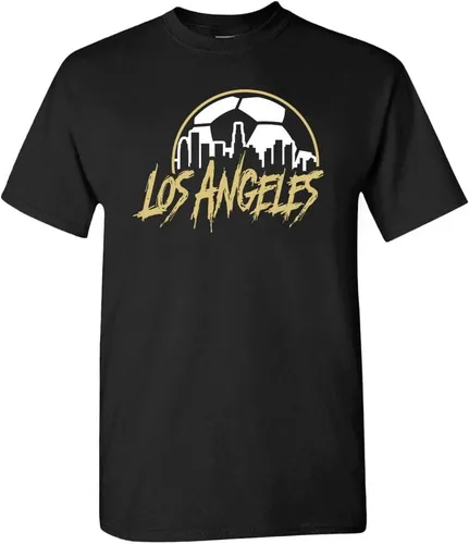 Miniatura 3 de Xtreme Apparrel Camiseta Team City Skyline para los aficionados al fútbol New York - Camisa azul marino