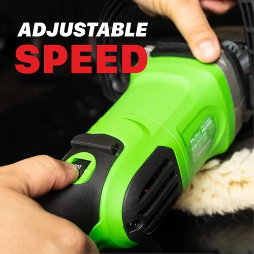 Miniatura 4 de Maxshine Pulidora rotativa M1300 Pro de 7 pulgadas, 1300 W, 6 velocidades, rosca de 5/8 pulgadas, herramienta de detallado automático para 7" M1300
