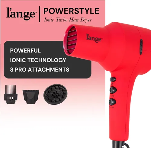 Miniatura 2 de L'ANGE HAIR Secador de pelo iónico PowerStyle Turbo 1875W de secado rápido y estilo preciso para looks duraderos y sin encrespamiento Tecnología