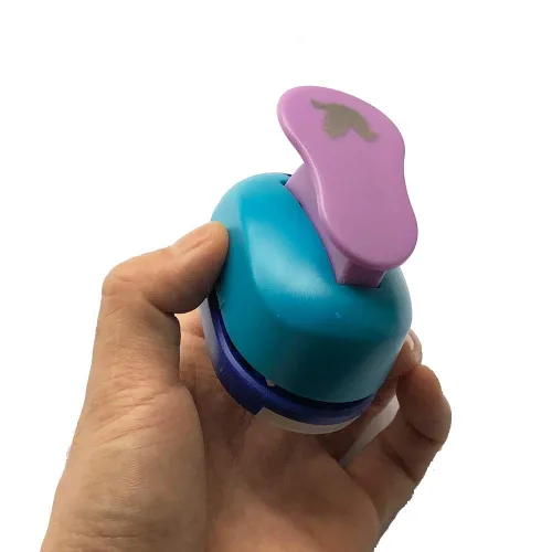 Miniatura 3 de Punzón de palanca inteligente de 1" - Forma de corte de papel (paloma)