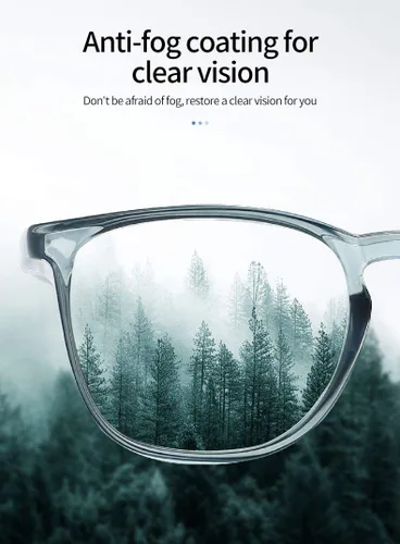 Miniatura 6 de Alsenor Gafas de seguridad antiniebla, gafas protectoras con bloqueo de luz azul, antipolvo, protección UV, para hombres y mujeres (jade)