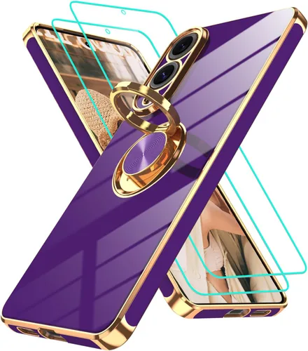 Miniatura 17 de Gritup Funda para Samsung Galaxy A14 5G: Funda Samsung A14 con 2 Protectores de Pantalla, Soporte de Anillo con Rotación 360°, Soporte Magnético