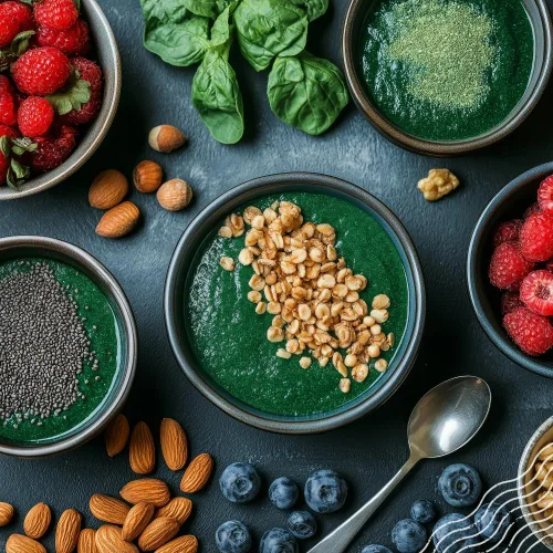 Miniatura 6 de NaturaleBio Polvo de espirulina orgánico 1 libra de algas espirulina en polvo natural y crudo. Vegano y puro. Cultivado en la India en Tamil Nadu.