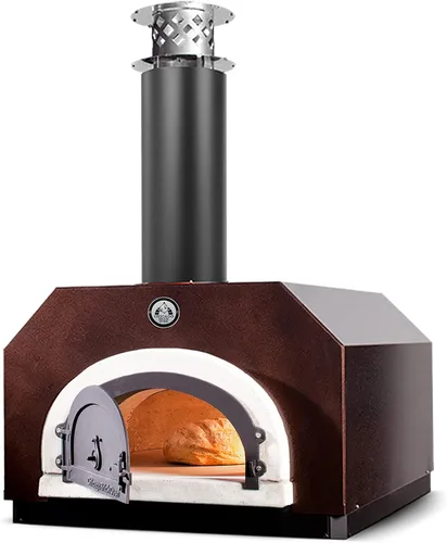 Miniatura 13 de Chicago Brick Oven Horno de pizza al aire libre de leña, horno de encimera CBO-500 con campana de vena de cobre Veta de cobre