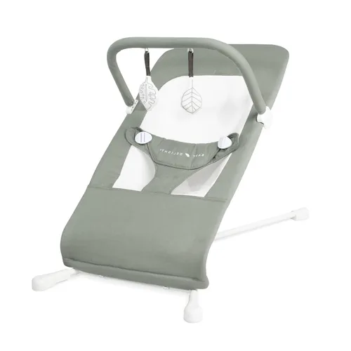 Miniatura 7 de Baby Delight Highland Baby Bouncer para bebé Infantil 0 – 6 meses Reclinable en 3 posiciones Sage Tweed Tweed salvia