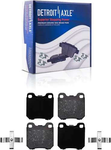 Miniatura 14 de Detroit Axle - Zapatas de freno traseras para Dodge Ram 1500 Buick Century LeSabre Roadmaster Cadillac Brougham Fleetwood DeVille Chevrolet Caprice