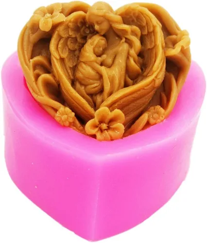 Miniatura 3 de Molde de pavo real S364 Craft Art Silicone Soap Molds Craft Molds DIY Moldes de vela hechos a mano