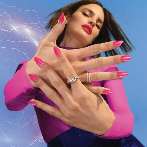 Miniatura 9 de Sally Hansen Miracle Gel Supercharged Pinks Esmalte de uñas Fórmula similar a gel de calidad de salón, sistema de dos pasos, no necesita luz UV