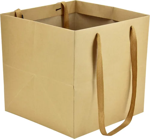 Miniatura 13 de HUAPRINT Bolsas de regalo de papel de mármol con asas, paquete de 12, bolsas de regalo cuadradas grandes de 10 x 10 x 10 pulgadas para compras