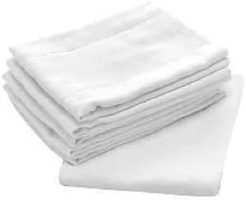 Miniatura 2 de Pañales de tela 100 % algodón prémium para bebé, paquete de 3 reutilizables, lavables a máquina, multiusos, plegado plano unisex