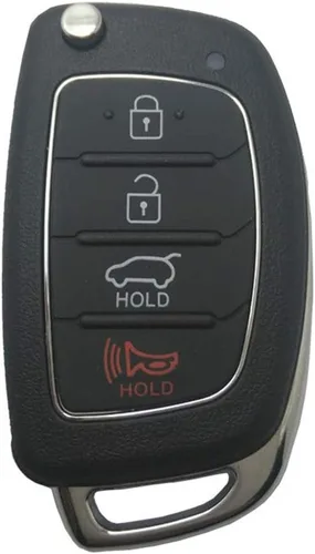 Miniatura 4 de 4 botones de repuesto para llavero de entrada sin llave para Hyundai Sonata Santa Fe