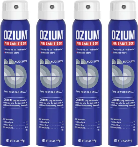 Miniatura 13 de Ozium Desinfectante de aire y eliminador de olores para hogares, automóviles, oficinas y más, Country Fresh, 3.5 onzas (paquete de 4)