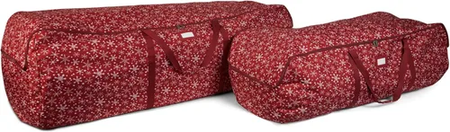 Miniatura 26 de Covermates Keepsakes - Bolsa de duffle para guirnaldas de protección superior, poliéster duradero, asas reforzadas, caben guirnaldas de hasta 25