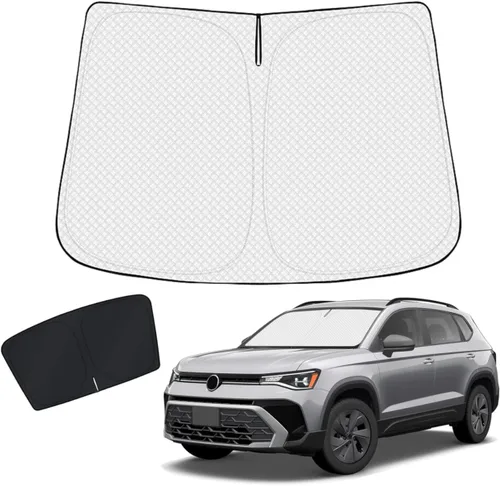 Miniatura 209 de KUST - Parasol plegable para parabrisas para Ford Ranger, accesorios 2019-2025 2026, parasol personalizado para ventana, protector solar plegable