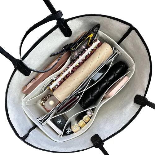 Organizador de bolsas para St Louis PM Organizador de bolsas St Louis GM Tote Bag Inserto hecho a mano 0.118 in Fieltro Premium Snug Robusta