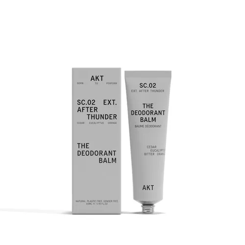AKT Bálsamo Desodorante 1.7 Fl Oz, Desodorante Natural para Hombres y Mujeres, Premiado, Multiusos, Crema Desodorante Sin Aluminio, Sc.02 Después de