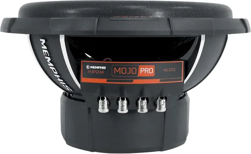 Miniatura 4 de Memphis (2) Audio MJP1244 12 "1500w MOJO Pro Subwoofers de audio para coche DVC 4 ohmios subwoofers