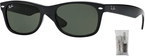 Miniatura 2 de Ray-Ban RB2132 NEW WAYFARER - Gafas de sol para hombres y mujeres + paquete con kit de cuidado de gafas de cortesía de diseñador iWear