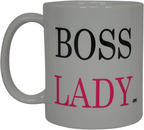 Rogue River Tactical Taza de café divertida de Boss Lady, sarcástica, novedosa, broma, gran idea de regalo para hombres, mujeres, oficina, trabajo,