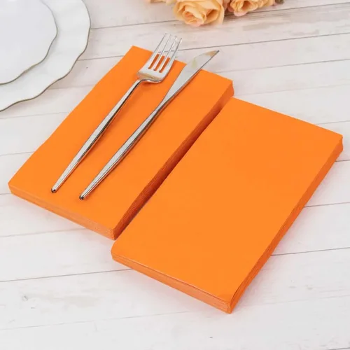 Miniatura 78 de Efavormart 50 Pack Servilletas de papel para fiestas de 2 capas suaves verde oliva con borde dorado de oro, servilletas para cenas, cócteles