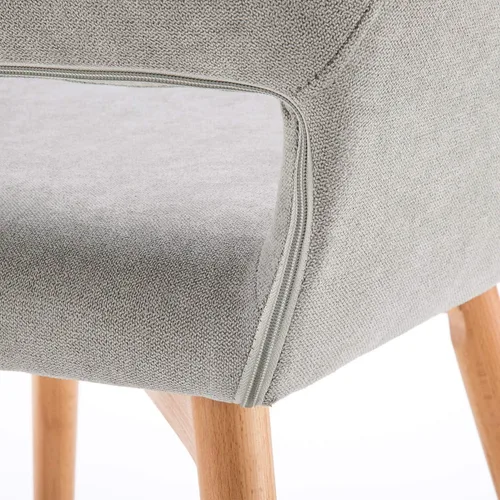 Miniatura 7 de Sillas modernas para comedor con patas de madera maciza, para sala, comedor