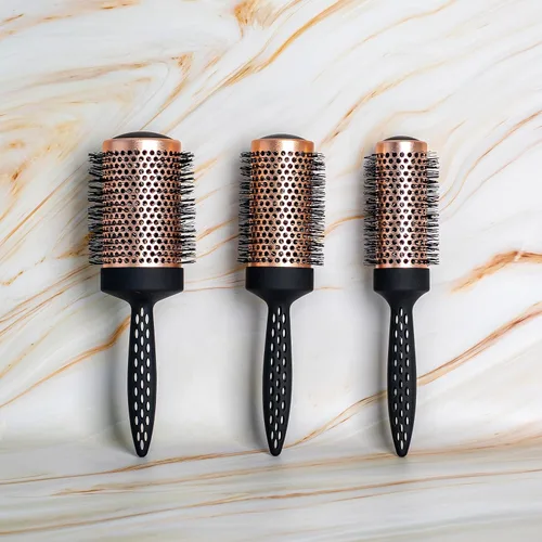 Miniatura 6 de Cricket Binge Copper Tension Thermal Brush 1.75" - Herramientas profesionales para el cabello para peinar - Cepillo de soplado de alto calor, cerdas