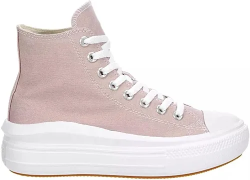 Miniatura 2 de Converse Chuck Taylor All Star - Tenis unisex con plataforma alta color malva piedrarosablanco