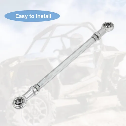 Miniatura 5 de Motoforti 2 unids 7.874 in longitud 0.315 in agujero diámetro ajustable dirección dirección varilla rótula articulación para 49cc ATV eléctrico Go