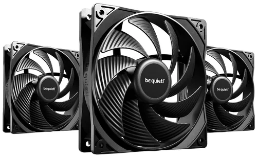 Miniatura 12 de be quiet! Pure Wings 3 Ventilador silencioso de carcasa PWM de 120mm Alta velocidad de gama alta con RPM mínimas bajas Presión de aire Negro